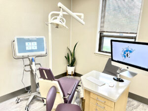 A Callan Orthodontics examination station
