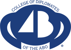 college of diplomates of the abo badge