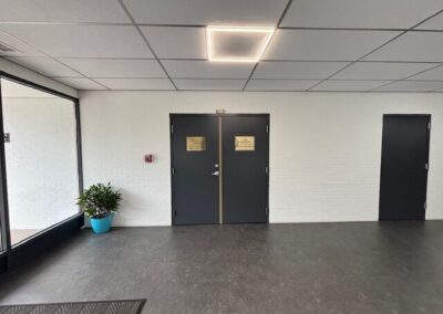 Callan Orthodontics doorway to office